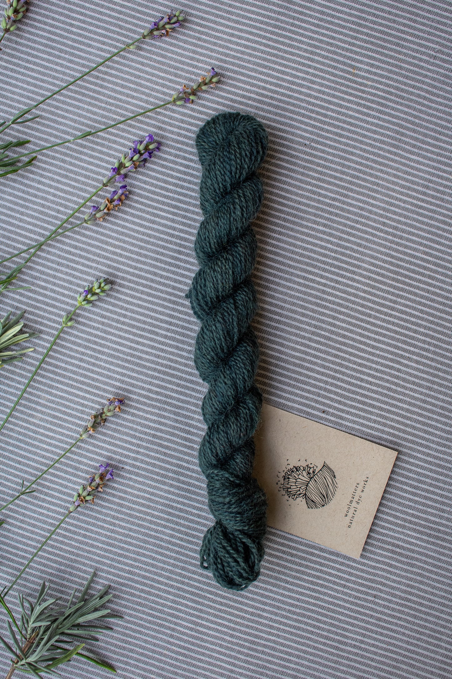 Woolmatters Dusk - Hand-dyed British Wool Yarn (20g mini skein)