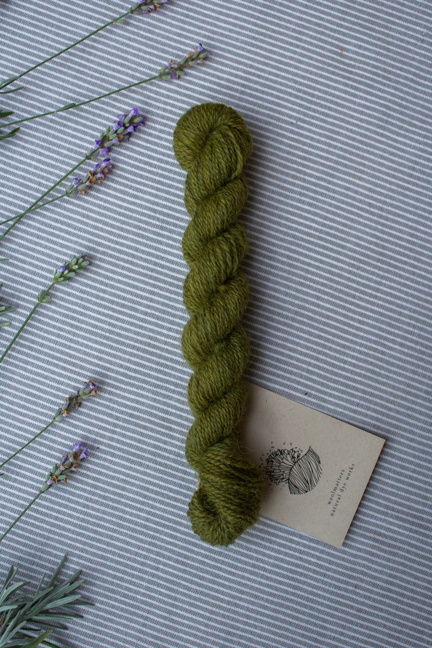 Woolmatters Dusk - Hand-dyed British Wool Yarn (20g mini skein)