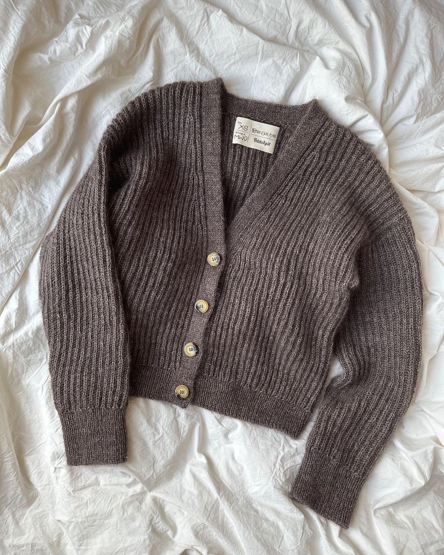 Agnete Cardigan | PetiteKnit Printed Knitting Pattern