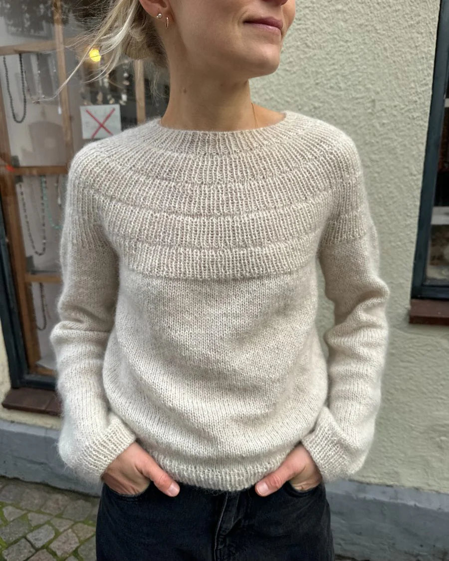 Anker's Sweater My Size | PetiteKnit Printed Knitting Pattern