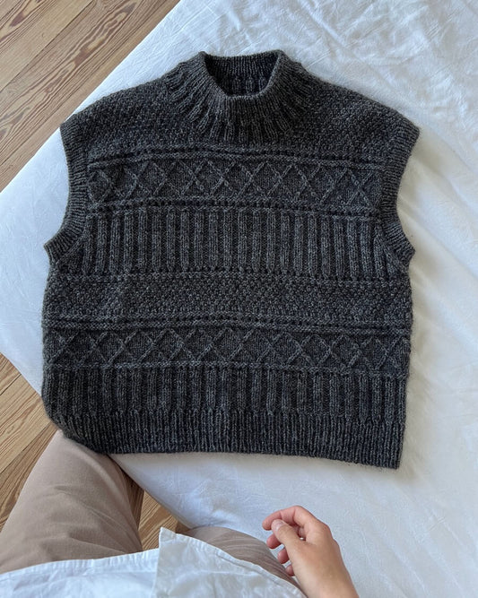 Ingrid Slipover | PetiteKnit Printed Knitting Pattern