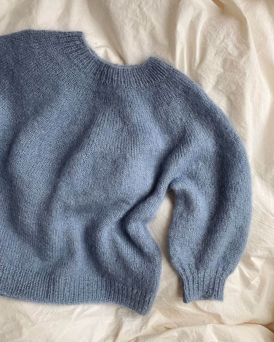 Novice Sweater Mohair Edition | PetiteKnit Printed Knitting Pattern