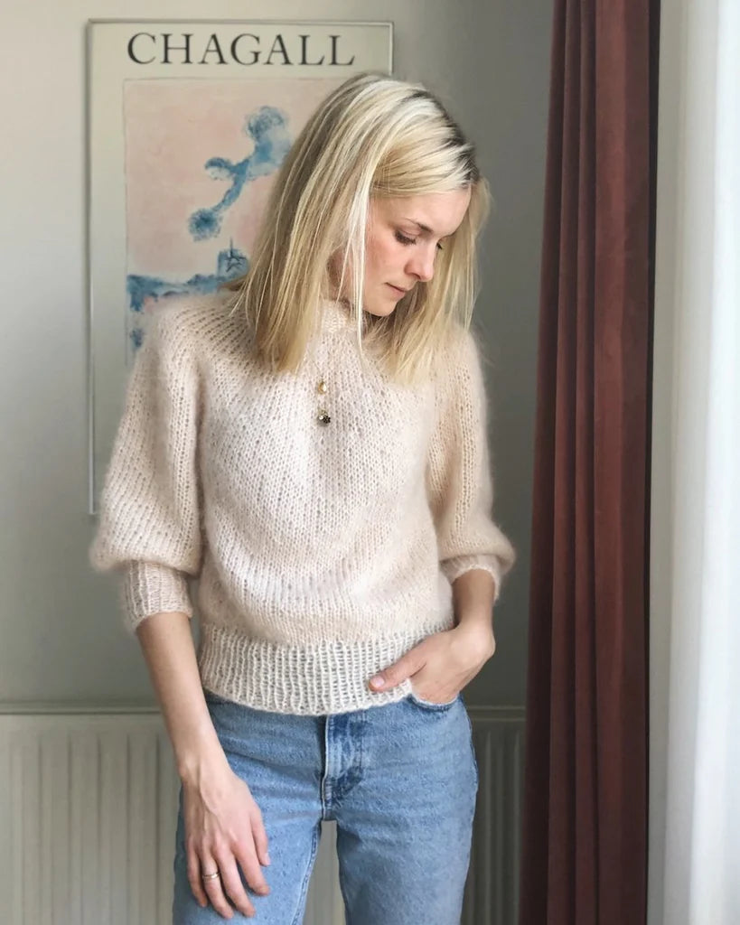 Saturday Night Sweater | PetiteKnit Printed Knitting Pattern