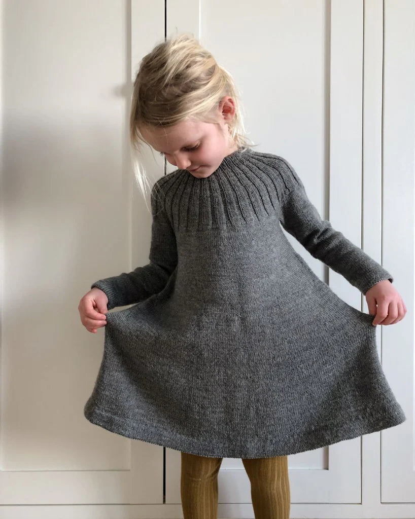 Sunday Dress (previously Harald's Dress) | PetiteKnit Printed Knitting Pattern