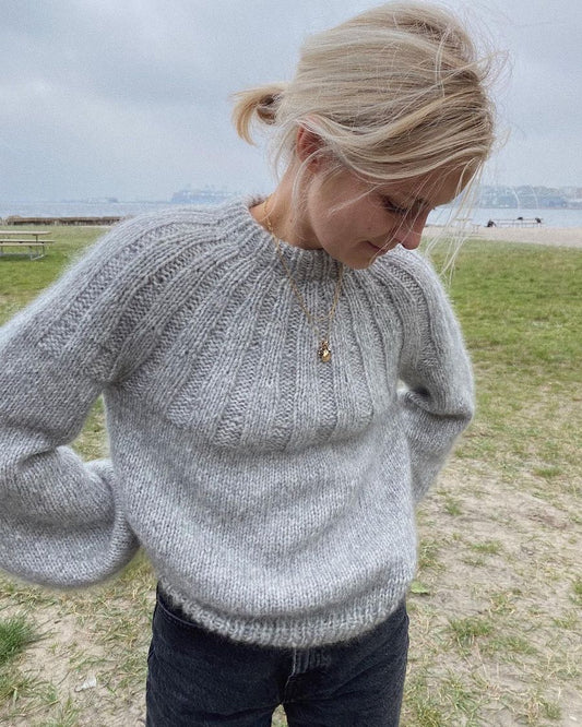 Sunday Sweater | PetiteKnit Printed Knitting Pattern