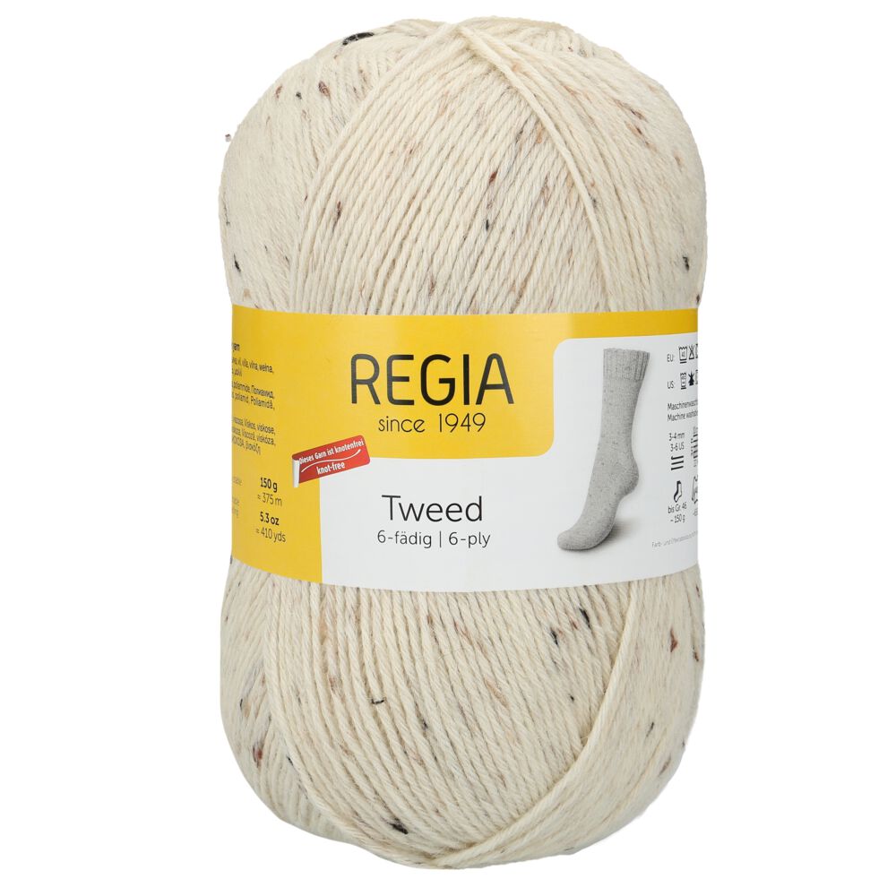 Regia Tweed  6-Ply Sock Yarn