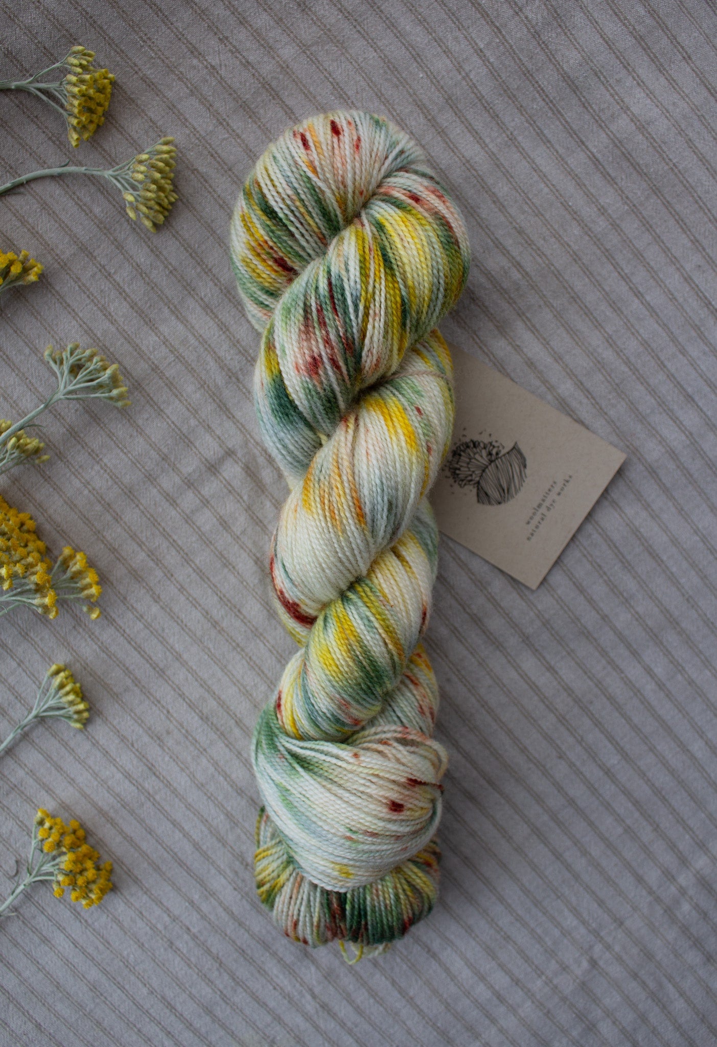 Woolmatters Corriedale Sock - Variegated - 100g hank