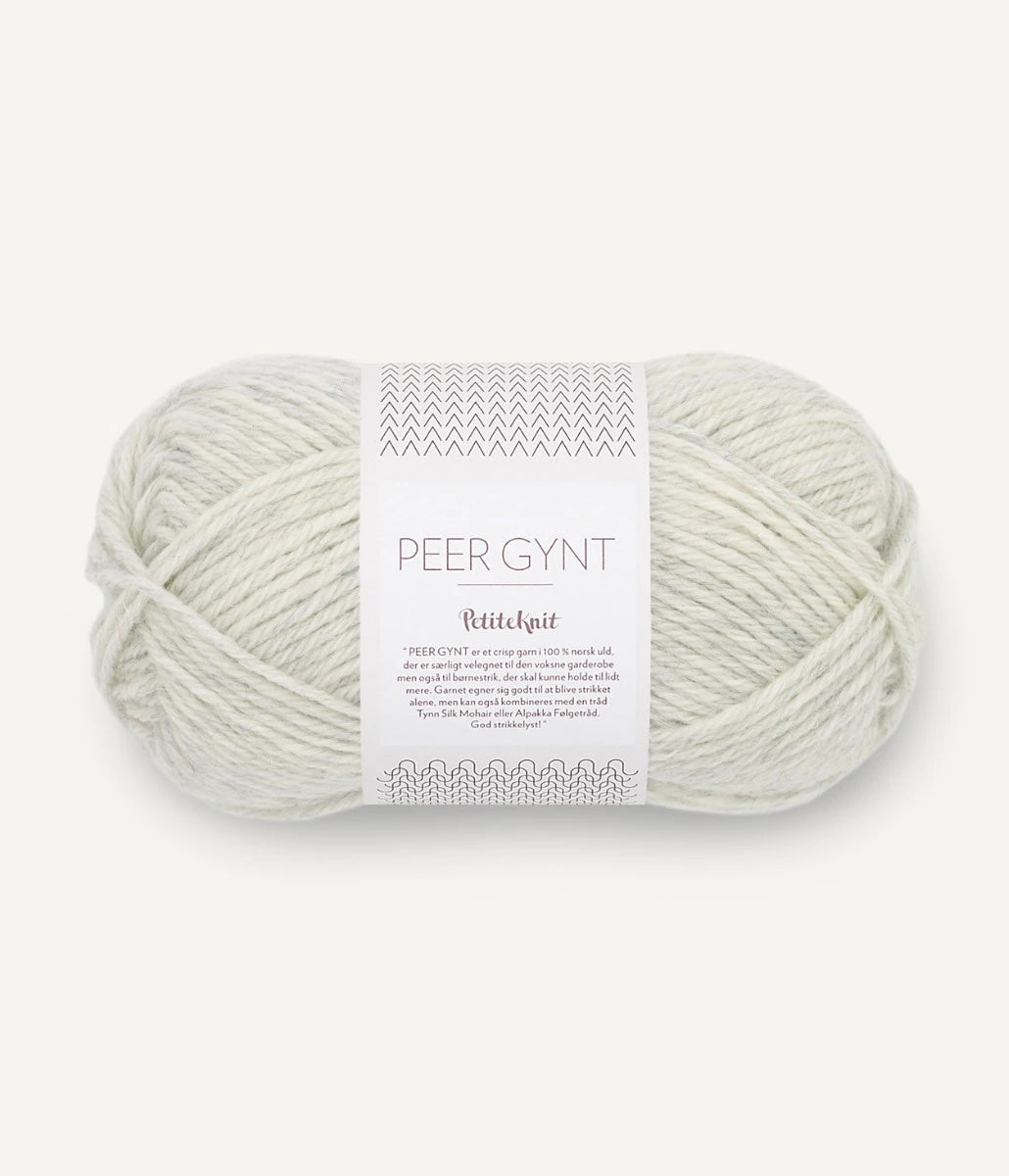 Peer Gynt yarn (100% Norwegian wool) by Sandnes Garn