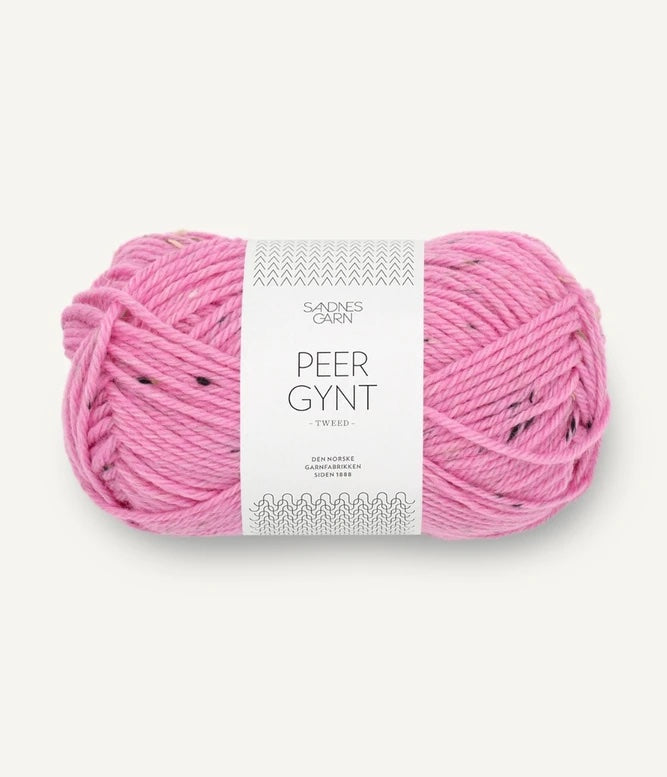 Sandnes Garn Peer Gynt Tweed in colour Rosa Natur 4615