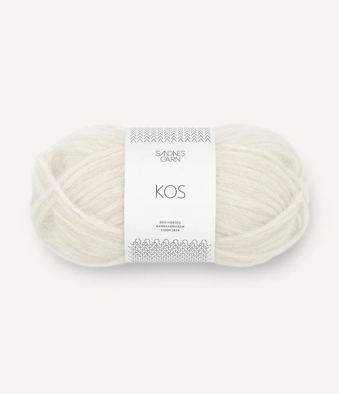 Sandnes Garn Kos yarn in colour Porcelen 1014