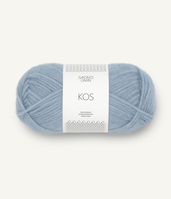 sandnes garn kos yarn 50g riviera blue 6031