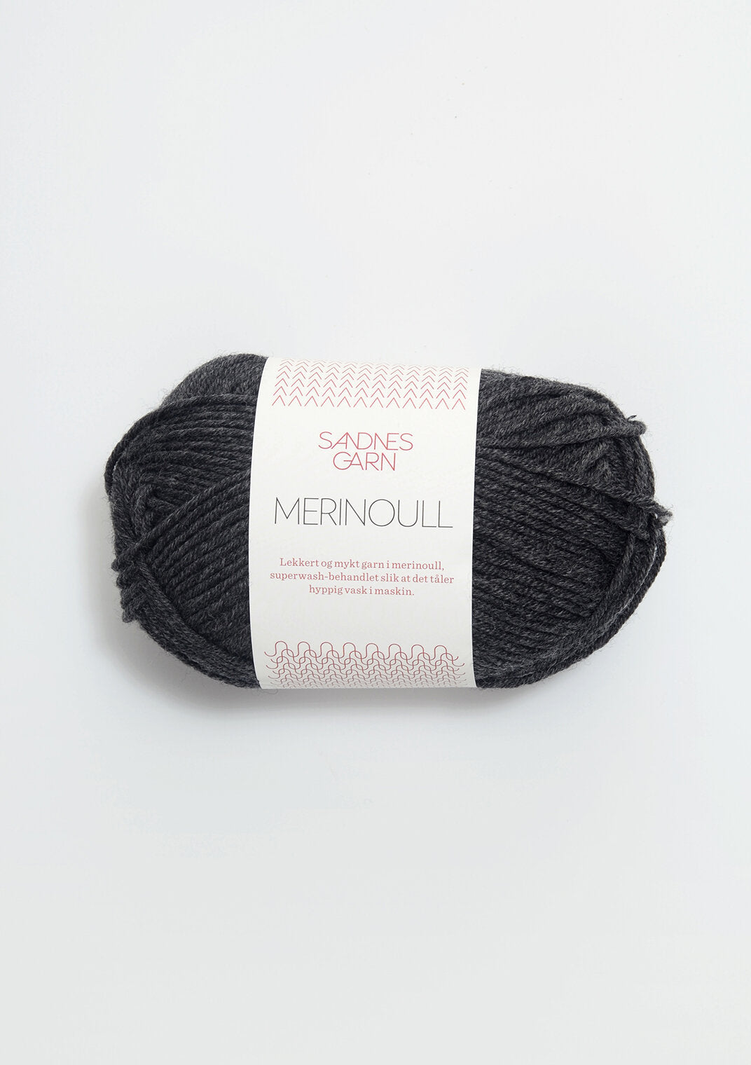 sandnes garn merinoull yarn 50g coal mix 1055